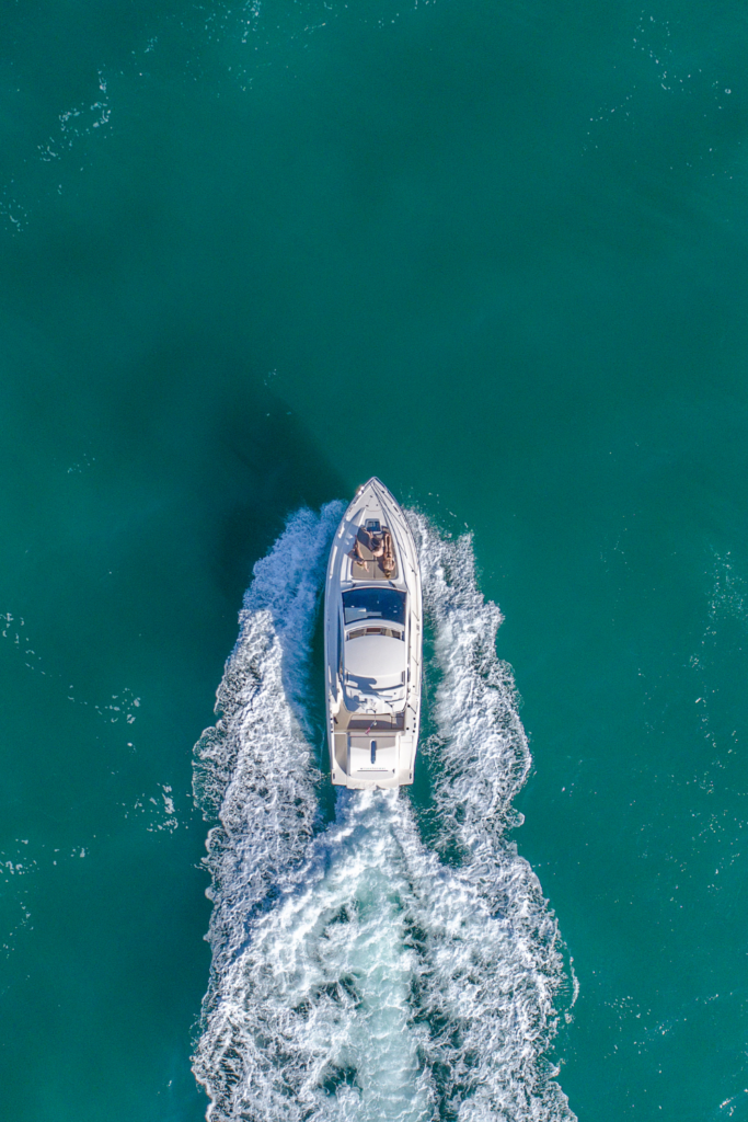 Water sports and boating in New Brunswick during the summer.