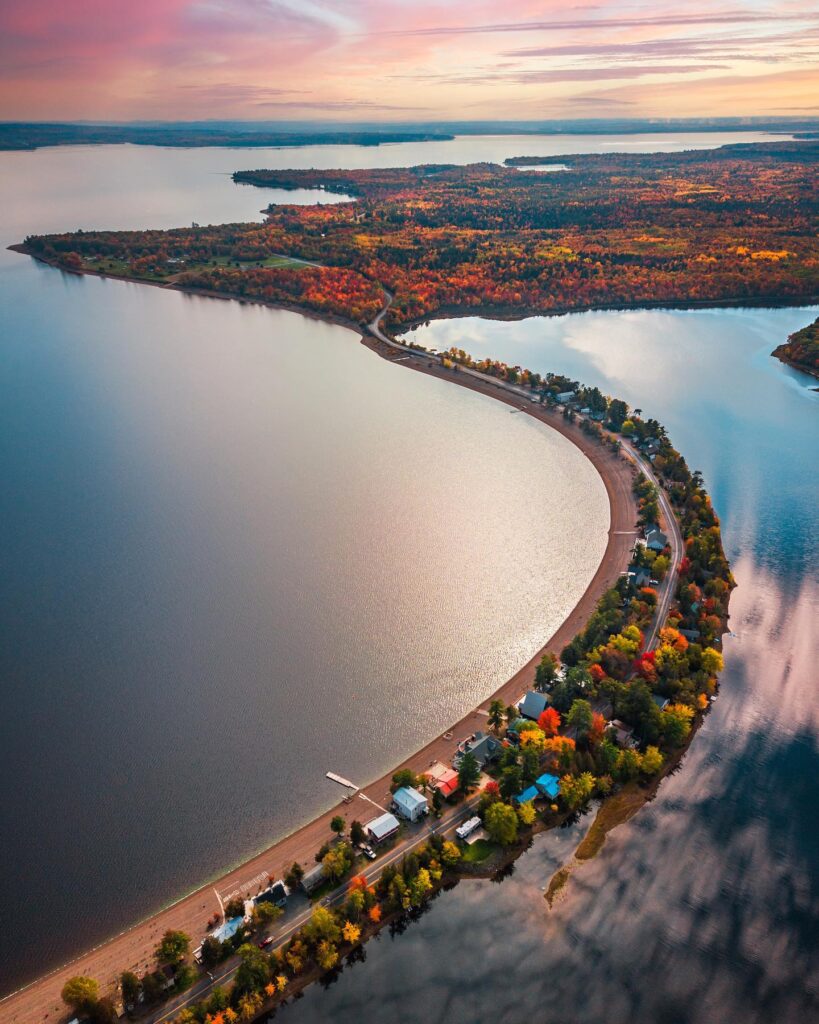 Princess Park Grand Lake NB Drone Photo credit st3mm3r on instagram Michael Stemm