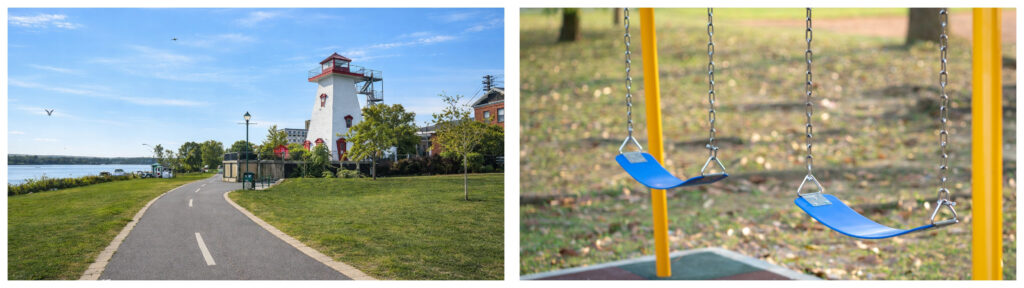 Fredericton waterfront trail and skyline acres park