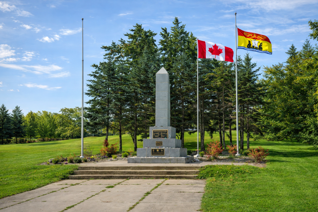 Oromocto Cenetaph, CFB Gagetown